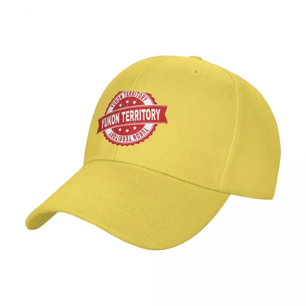 Yukon Territory logo Baseball Cap Military Cap Unisex Wild Ball Hat birthday Boy Women's