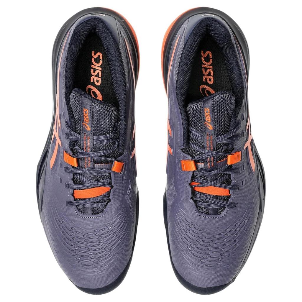 Asics Гель Resolution X Серовато-фиолетовый Нова Оранжевый 1041A481-500