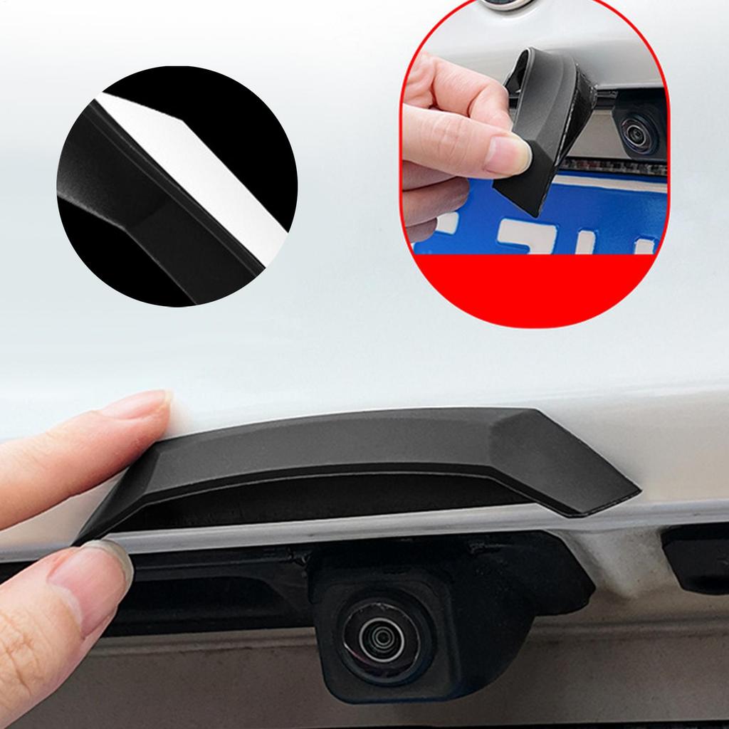 Car 360 Degree Rearview Camera Rain Cover Waterproof Rain Shield Rain Eyebrows Universal Water Blocking Protection Decoration