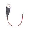 Короткий USB-кабель (папа) с разъемом XH2.54 2P для удобного использования в бытовой технике и датчиках Для передачи сигналов и питания