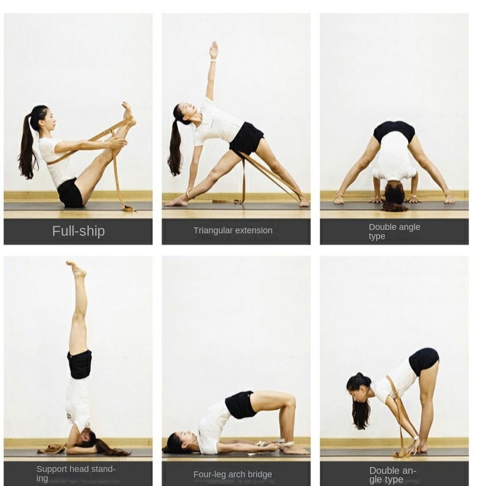 Brace with Yoga Yoga Fitness Belts Practical Cotton Belt New Yoga Belt