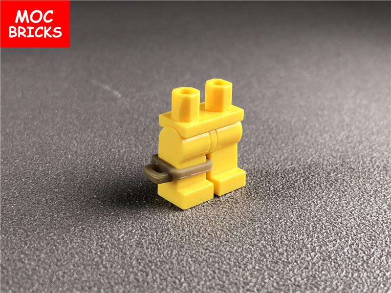 10 шт./лот Кубики MOC Фигурка DIY в темно-песочных леггинсах Аксессуары Строительные блоки Игрушки для детей Куклы Рождественские подарки