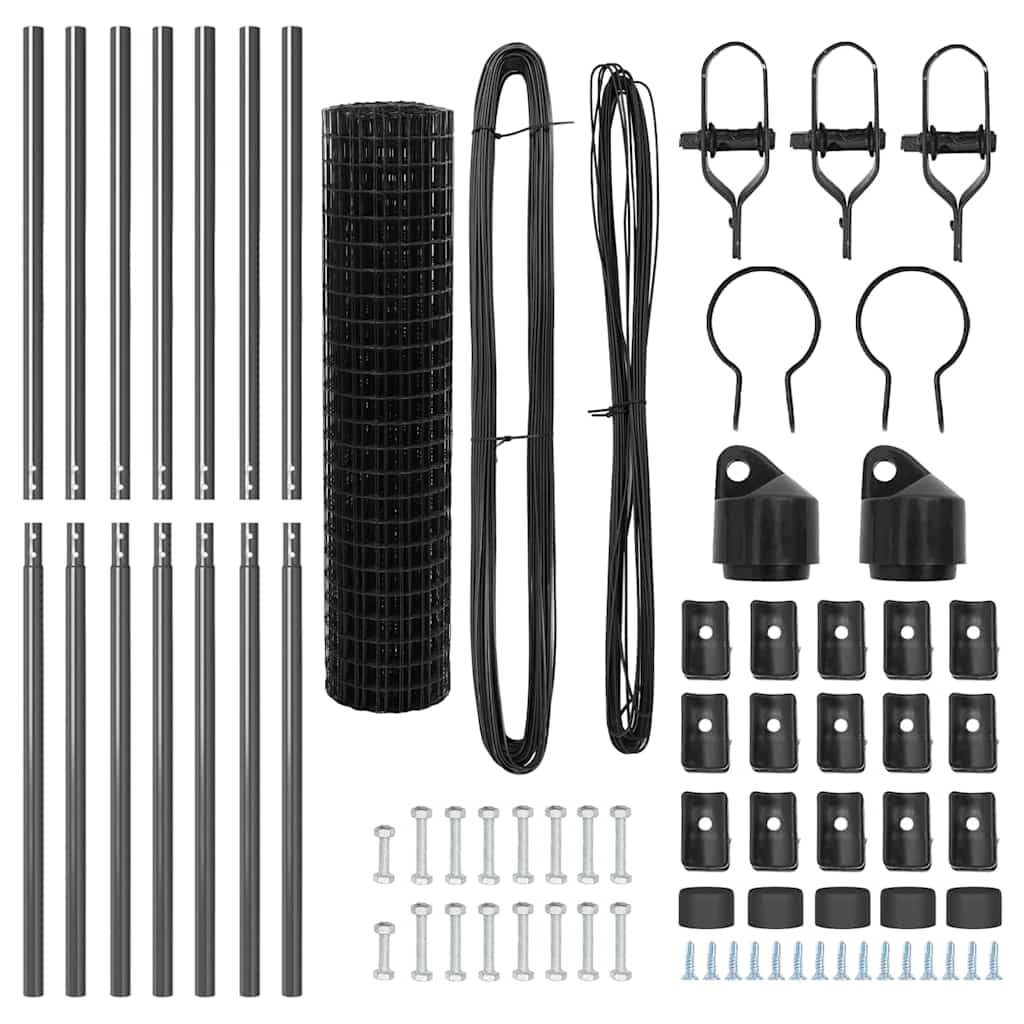Ground Fix Welded Wire Fence 10 x 1 m (W x H)