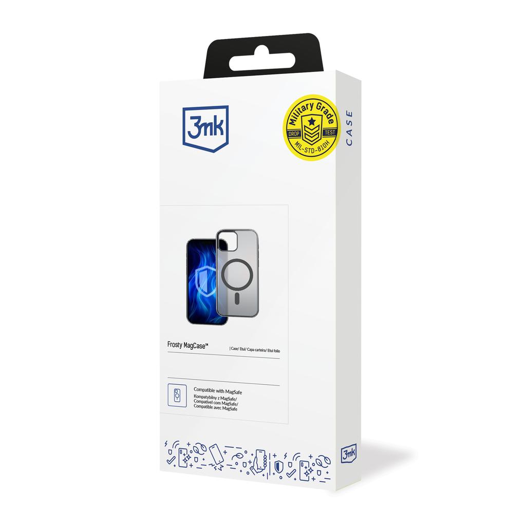 Apple Iphone 15 Plus - 3Mk Frosty Magcase Black