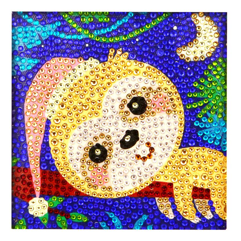 Алмазная картина 5D новая детская карта с изображением животных вышивка крестиком полная Алмазная мозаика украшение дома Рождественский подарок