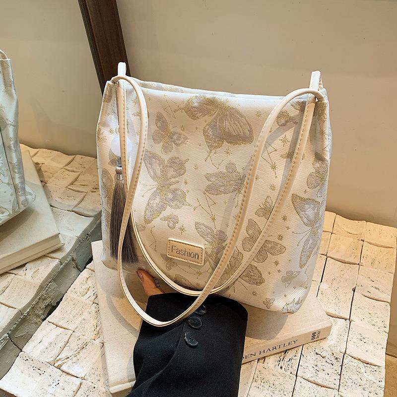 Сумка женская большой вместимости новая летняя универсальная на плечо, женская сумка-тоут высокого класса