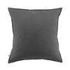 Taie D'oreiller - Candice - 63 X 63 Cm - Flanelle - Anthracite - OEKO-TEX