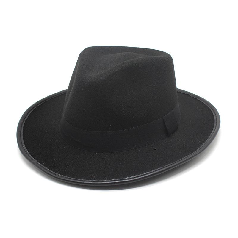 Tibetan Top Hat, Western Cowboy Hat, Sun Hat, Men'S And Women'S Hats, Knight Hat, Hemmed Jazz Top Hat