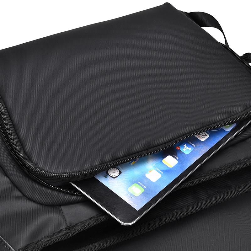 Мужской портфель, сумка через плечо, большая вместительная сумка через плечо, мужская черная легкая сумка-мессенджер для пригородных поездок