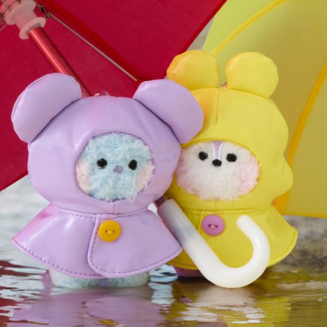 BT21 Mini Minini Rainy Day Plush Keyring (8 Options)