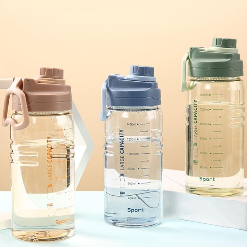 1500ml Sports Water Cup with Strainer Fitness Drinking Bottle Fitness Water Bottle  Travel