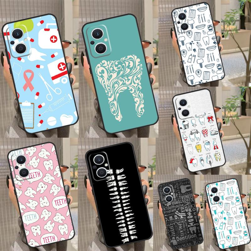 Стоматолог Зубной Медсестра Чехол Для OPPO Reno 3 4 5 6 7 8 Lite 2Z 4Z 5Z 8T OPPO Find X6 X5 Pro X2 Neo X3 Lite Чехол