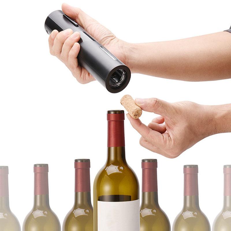 Бытовая автоматическая открывалка для бутылок вина, электрический штопорный инструмент