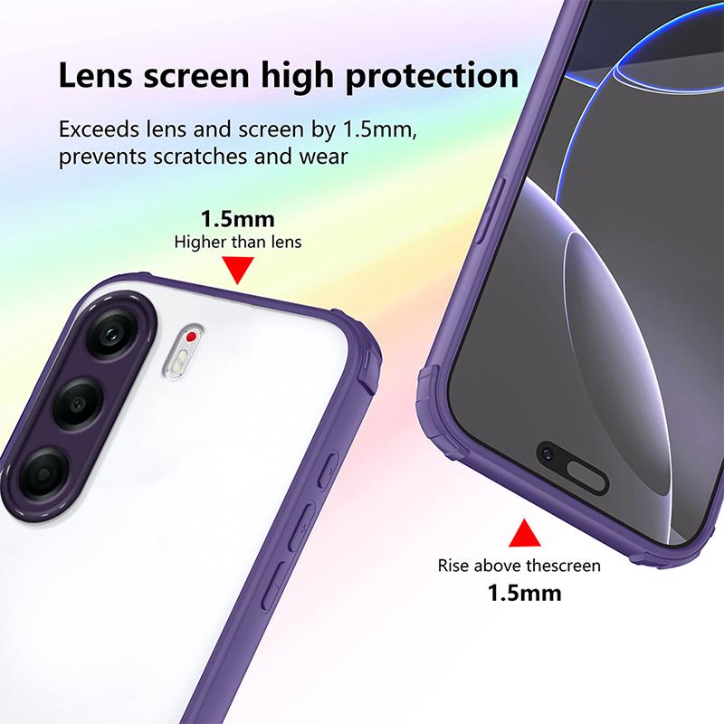 Для Tecno Camon 30 Pro Новый прозрачный чехол для телефона Для Tecno Camon 40 Pro Тонкий мягкий бампер Броня Противоударная Жесткая задняя крышка