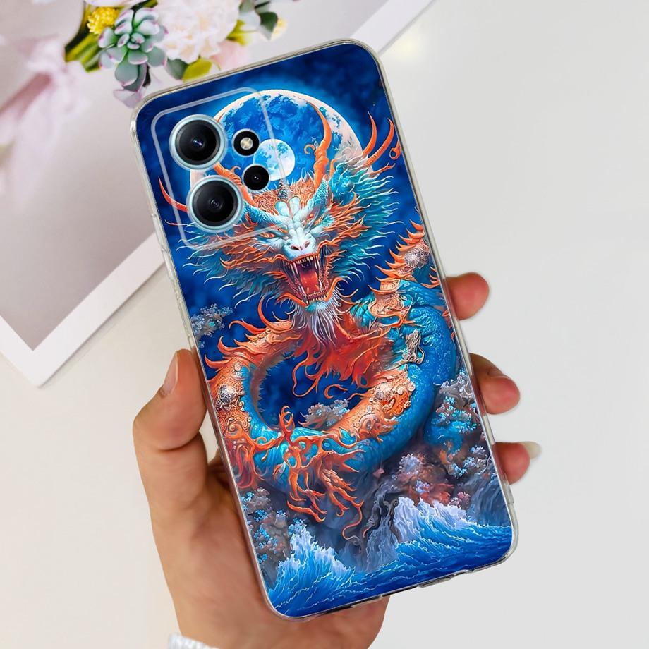 Для Xiaomi Redmi Note 12 Pro 4G 5G Note 12s 12r Задняя крышка Чехол для телефона Мягкий прозрачный силикон Ударопрочная защита Funda Coque Capa
