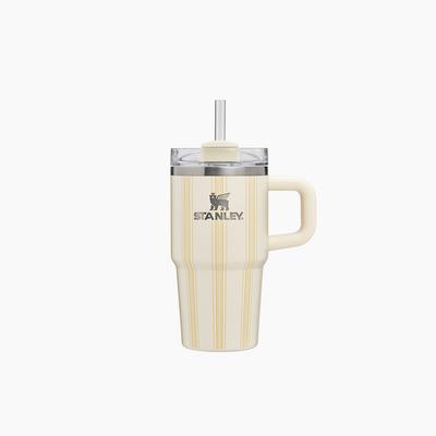 Термокружка Quencher H2.0 FlowState 591 мл, Пикник в полоску - Кремовый