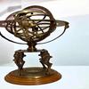 Brass Armillary Sphere Globe  Nautical Desk Decor Astronomical Collectible by Berlin Nautical
