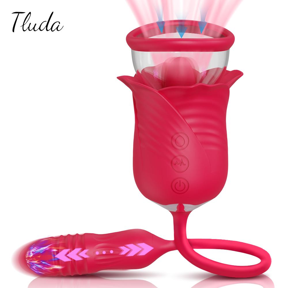 Секс-игрушка вибратор для женщин сосание точки G клитор стимулятор толкающий влагалище сосок клитор присоска вибрирующие товары для взрослых