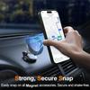 UYUXIO Magnetic Phone Case with Metal Kickstand for 17 16 Pro Max 15 14 Plus 13 12 Mini Stand Cases Cover with Holder