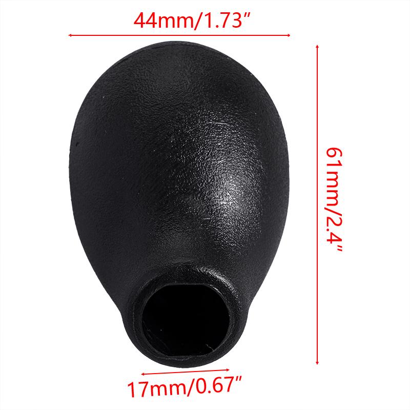 5-ступенчатая ручка переключения передач, рычаг переключения передач, пластиковая головка, подходит для Peugeot 205, рычаг переключения передач, красный со стрелкой 44x61 мм