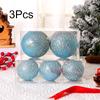 3 шт. модные елочные украшения подвесные кулон рождественские шары блестящие пайетки подвесные окна