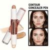 Двусторонний контурный карандаш для контурирования носа, теней, выделения и улучшения макияжа