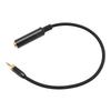 6.35mm Female To 3.5mm Male Adapter 1 4 To 1 8 Stereo Sound Adapter for Amplifier Guitar Piano Family Devices