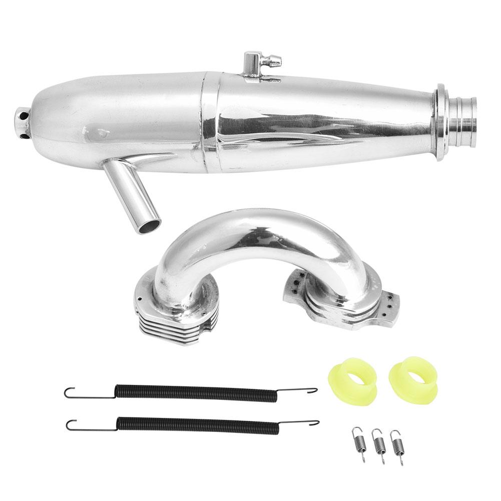 Dual Exhaust Joint Tube for HSP Redcat 1 8 RC Car for SH GO 21 28CXP Engine