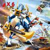 Compatible Sets Phantom Series Jay's Titan Mech Boy Building Block Toy Assembly Fighting Robot Nya Smith Children's Day Gift No Box