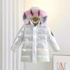 Girl Clothes Warm Winter Down Jacket Children Girls Fur Coat Winter Parka Outerwear 3-14y Kids Boy Sport Jacket