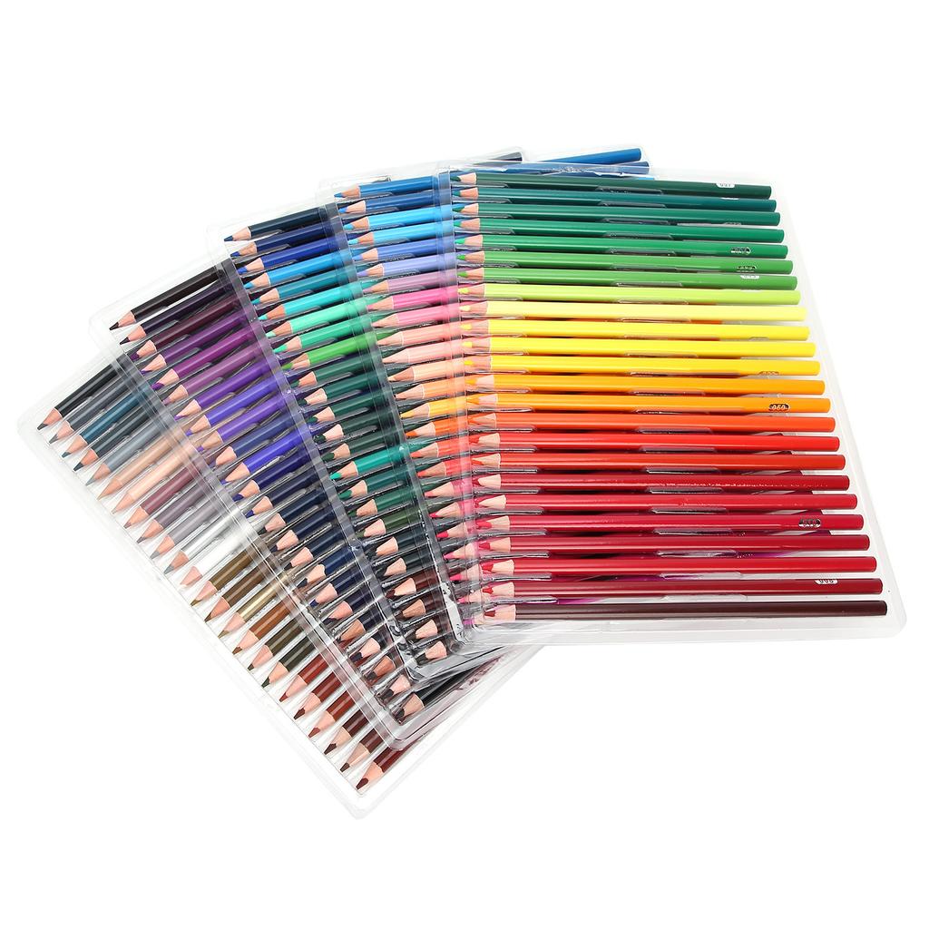 Набор акварельных карандашей 120 шт., масляные мягкие карандаши для рисования, цветные карандаши, инструмент для рисования