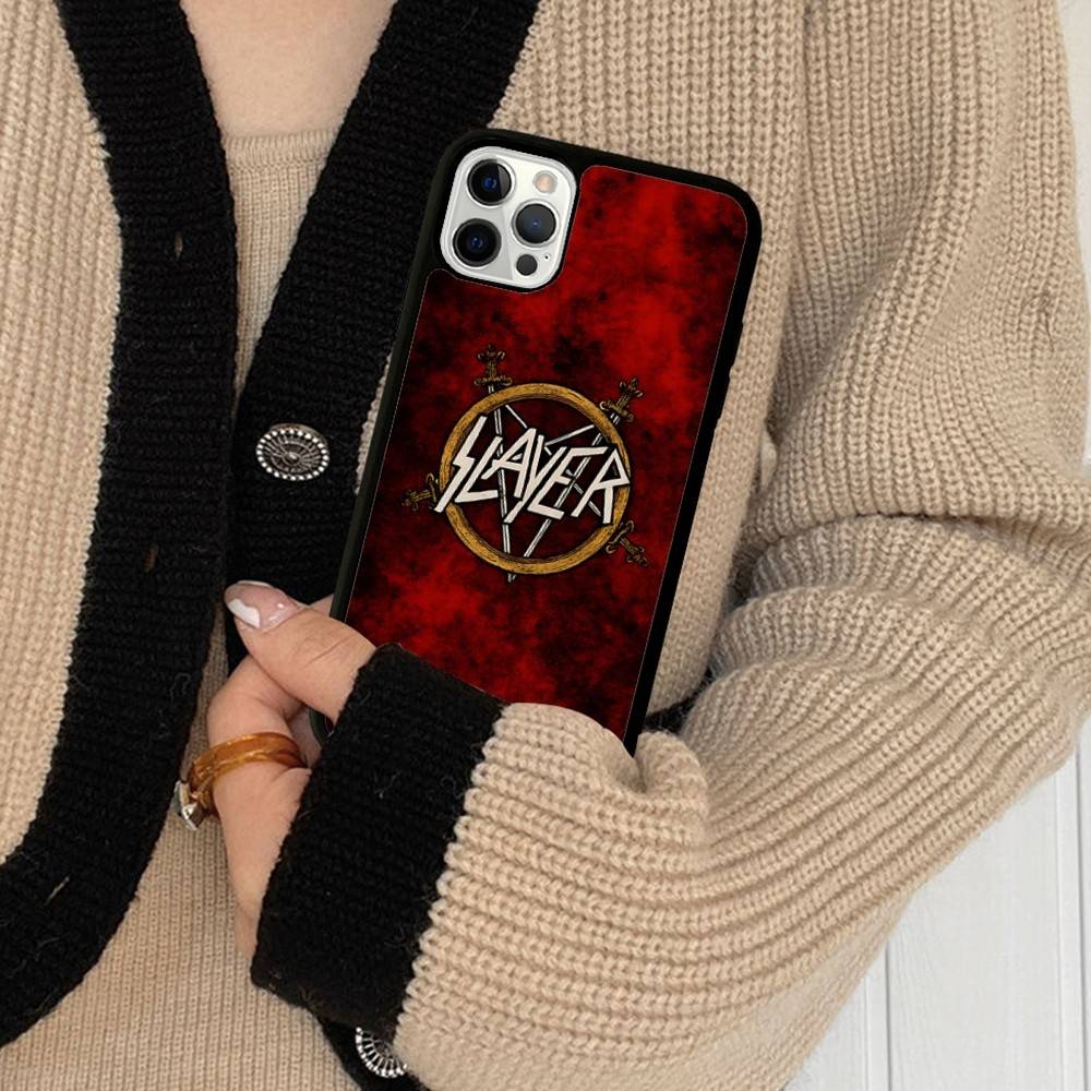S-Slayers Band For IPhone 17 16 15 14 13 12 11 Pro Max Plus Mini PC+TPU Back Phone Cover
