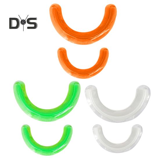 2 шт. разделитель тарелок портативный безопасный силиконовый пищевой разделитель с прочной присоской без бисфенола А аксессуар для сервировки еды