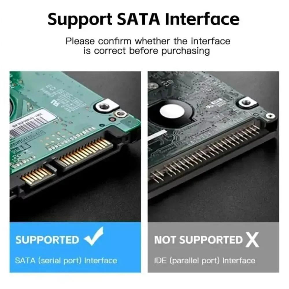 Адаптер кабеля USB 3.0 SATA До 6 Гбит/с Удлинитель Компьютерные кабели Разъемы Поддержка 2,5-дюймовых внешних SSD HDD Жестких дисков USB