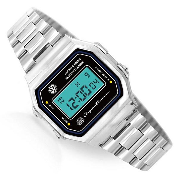 Volkswagen Металлические электронные наручные часы Birth Flower VW-Beetle-Flower