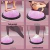 Утолщенный взрывозащищенный балансировочный тренажер Bosu Ball Jiemai