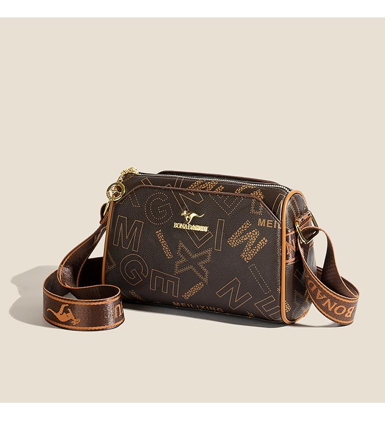 Новый фаворит моды! Маленькая сумка из мягкой кожи кенгуру, воплощающая стиль ретро класса люкс.