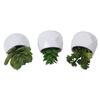 Beautiful Artificial Plants Set Artificial Succulent Imitation Potted Plants Decorative Flower Pot Desktop Decoration