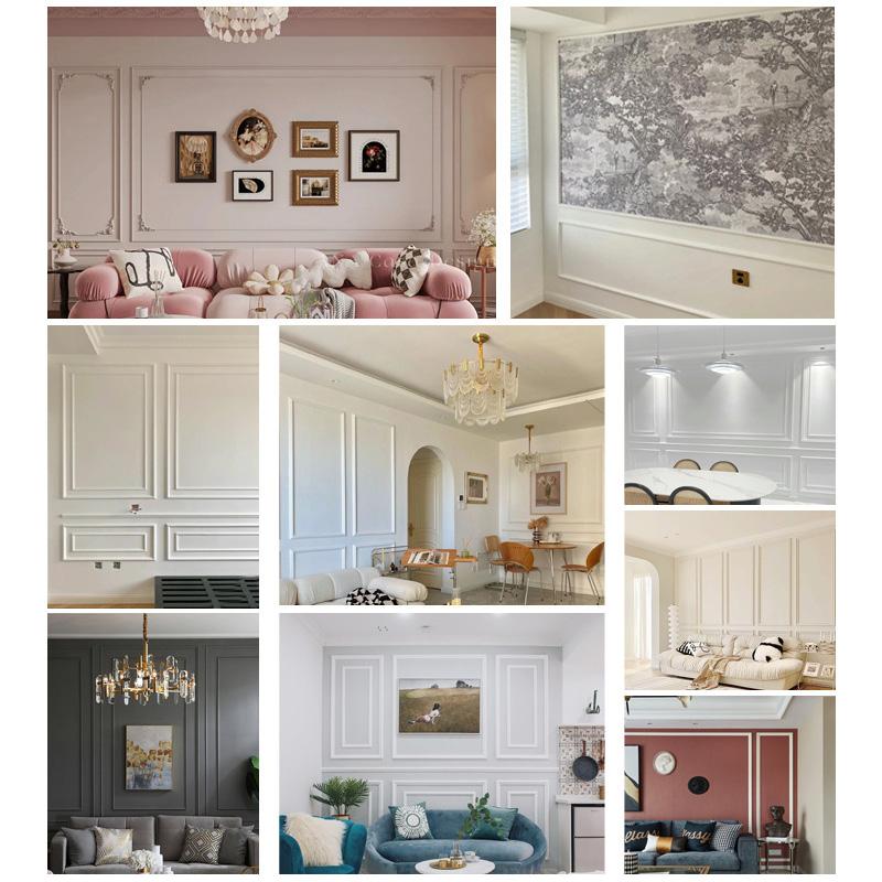 3 м противостолкновительная молдинговая полоса потолочный плинтус декоративная линия плинтус настенная отделка линии украшения дома ПВХ фон