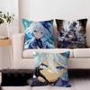 F-Furina Cartoon Pillow Gift Home Office Decoration Bedroom Sofa Car Cushion Cover Case 45x45