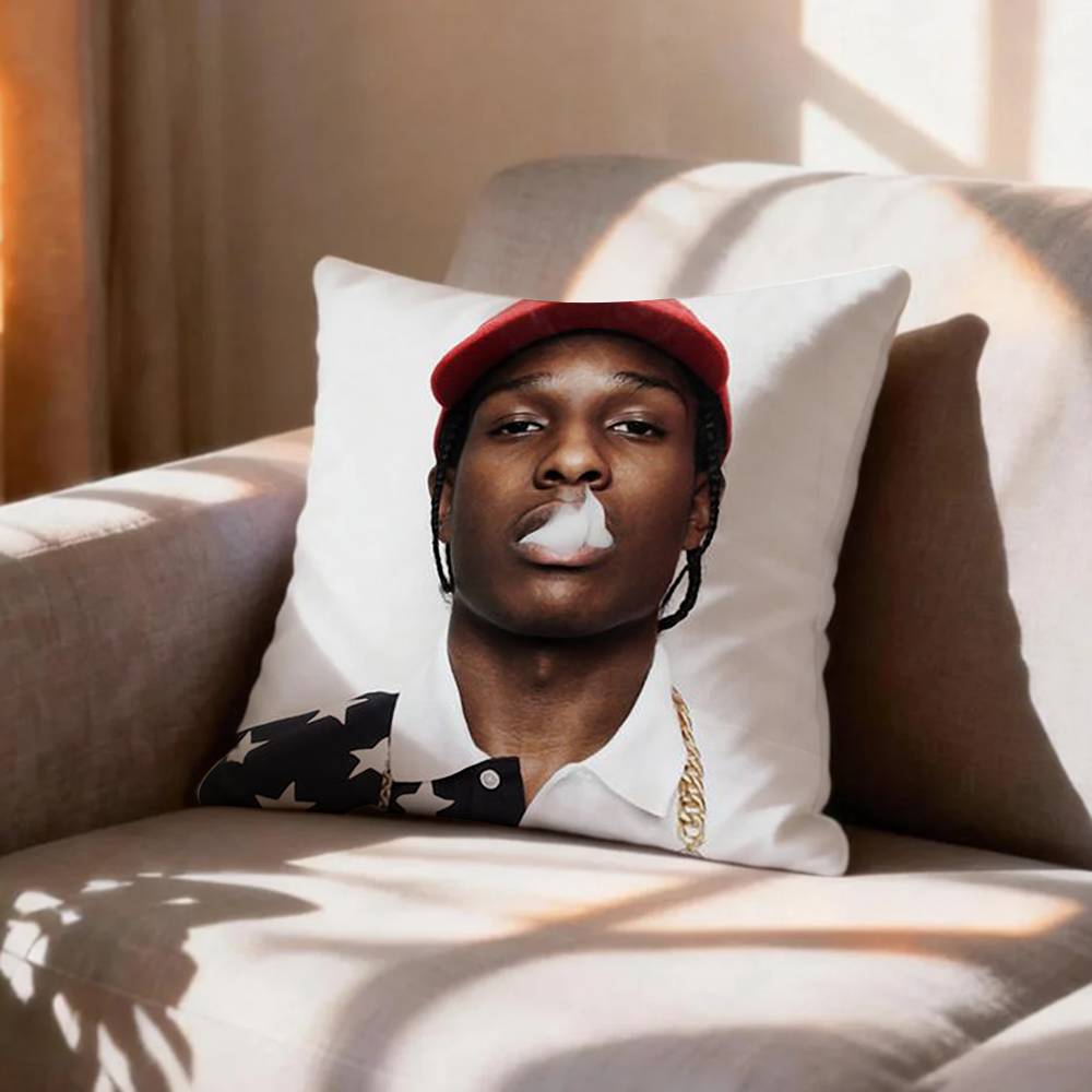 COOL RAPPER AAsap RRocky  Pillow Case Pattern Printed Pillowcase For Living Room Sofa Cushion Cover