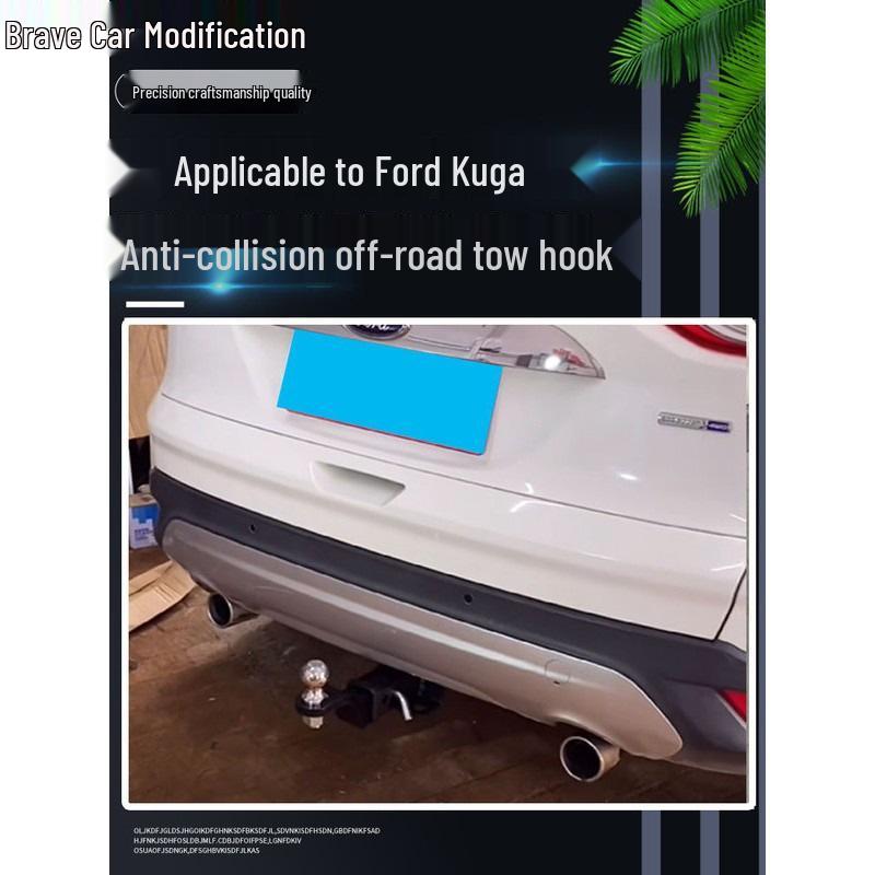 Ford Escape Off-Road Anti-Collision Rear Tow Hitch for Bikes, RVs, and Motorcycles