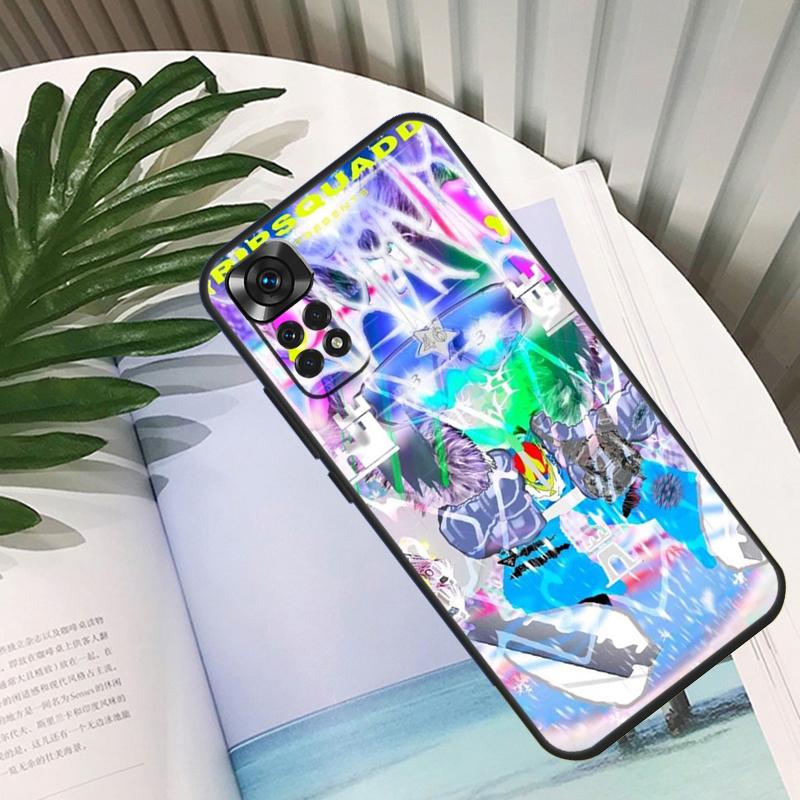 Bladee 333 Case For Xiaomi Redmi Note 11 10 Pro Note 12 8 9 Pro 11S 10S 9S Redmi 10C 12C 9C 9T Coque