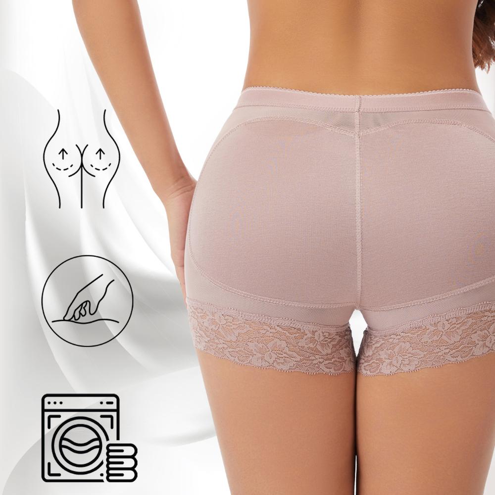 Женские трусики для коррекции фигуры Поддельные ягодицы Подтяжка ягодиц Корректирующие трусики для коррекции фигуры Кружевные шорты