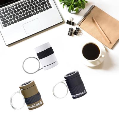 2.5X Карманный микроскоп Водонепроницаемый монокулярный телескоп 19.5x23мм Напальчник Ручной телескоп для наблюдения за марками монетами