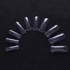 20/100 Pcs Transparent Nail Art Quick Building Poly Gel Nail Extension Mold Forms Manicure Tool