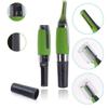 Rasoir Electrique Homme Mixte - Micro Touch - Tondeuse nez et oreille - Fonctionnement sans fil - Vert