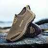 Men's Casual Shoes, Mesh Breathable Sports Shoes, Outdoor Beach Anti-skid Men's Shoes, Flat Bottomed Casual Hiking Shoes