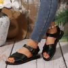 Модные женские сандалии 2025 Лето Обувь для ходьбы Удобная женская обувь Балетки Женские уличные сандалии Женская обувь