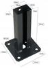 Screw-on column base 60x40 graphite